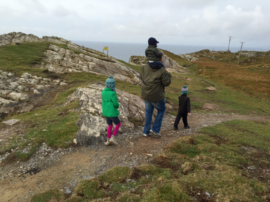 The hike to the Sheepshead Lighthouse.
