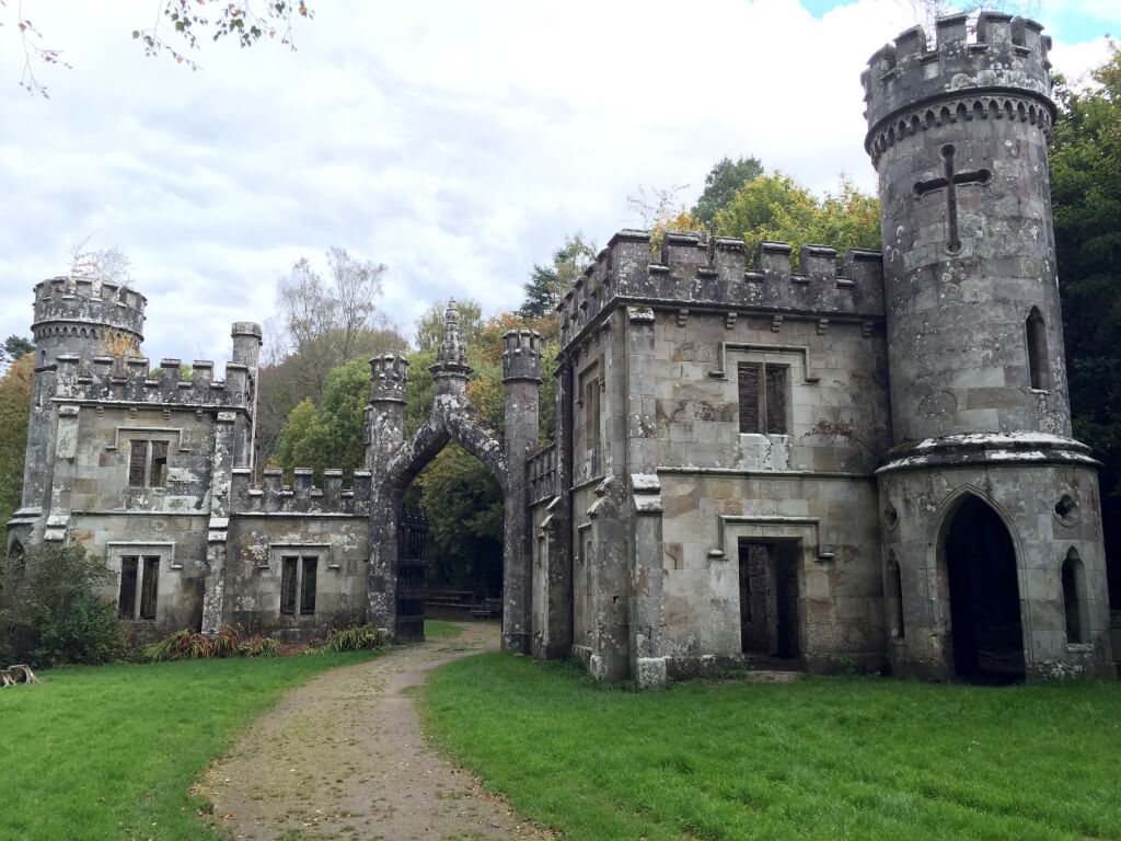 The unfinished Grand Lodge.
