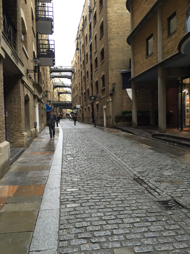 Cute little alley right by our flat!