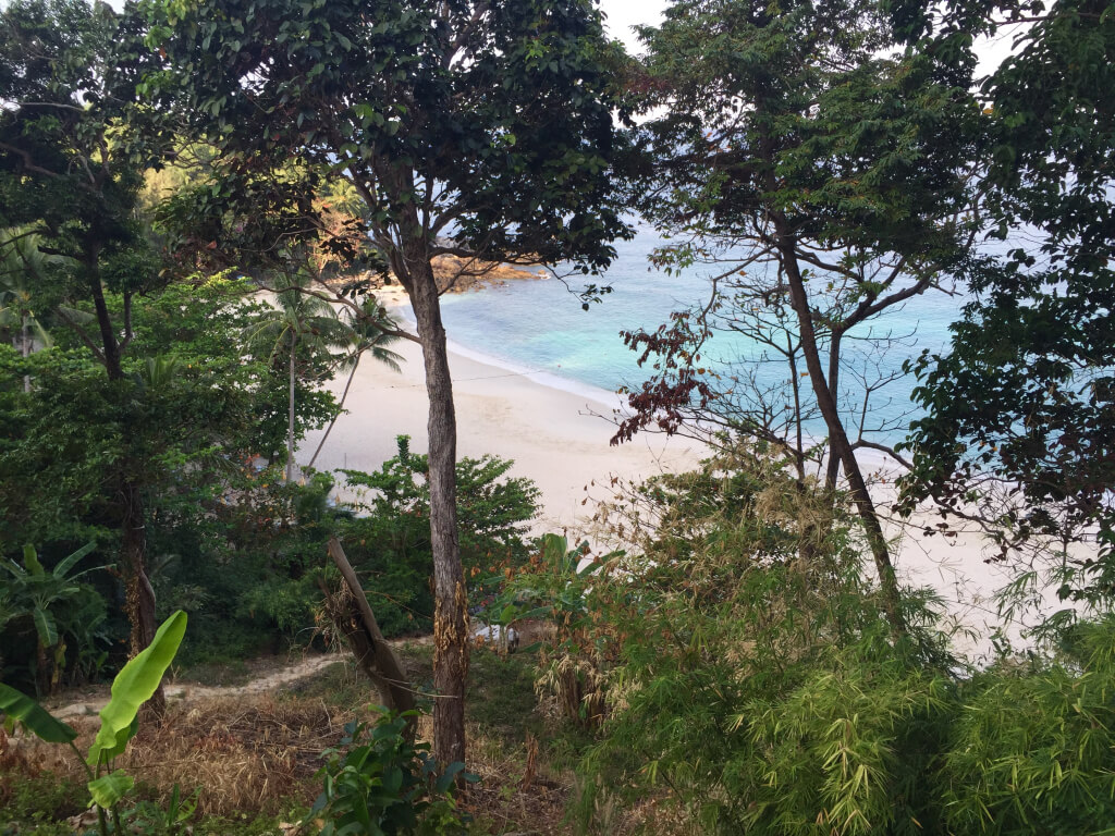 The beautiful Freedom Beach! Brandon and I went at 8am and had the beach to ourselves for a half hour!