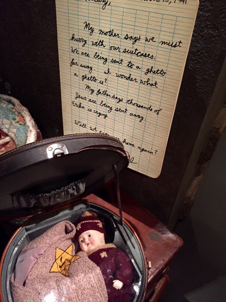 His sister's suitcase.